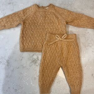 Cozy Knit Sweater and Pants Set